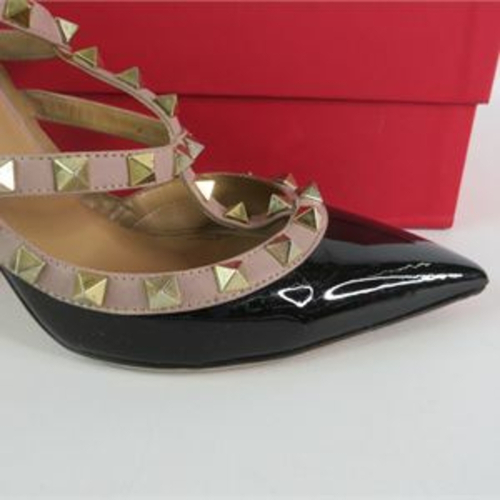 Valentino Garavani Black Heels | Women’s Size 37.5 (7.5) - Picture 9 of 10